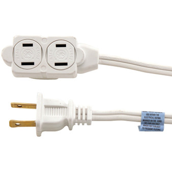 3-Outlet Polarized Indoor Extension Cord (6Ft) (JASHEP51937)