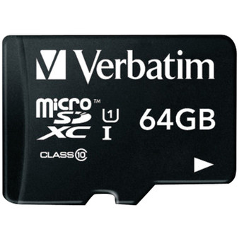 64Gb Class 10 Microsdxc(Tm) Card With Adapter (VTM44084)