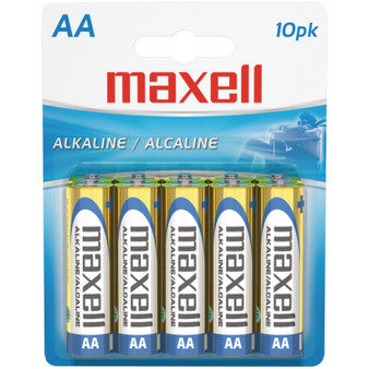 Alkaline Batteries (Aa; 10 Pk; Carded) (MXLAA10PK)