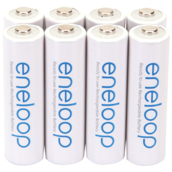 Eneloop(R) Rechargeable Batteries (Aa; 8 Pk) (SPKBK3MCCA8BA)