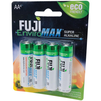 Enviromax(Tm) Aa Super Alkaline Batteries (4 Pack) (FUJ4300BP4)
