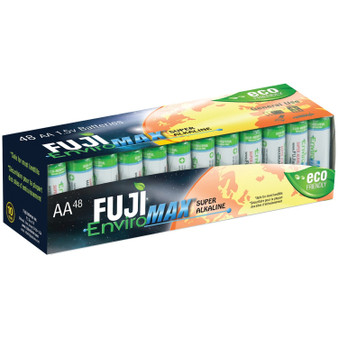 Enviromax(Tm) Aa Super Alkaline Batteries (48 Pack) (FUJ4300SP48)