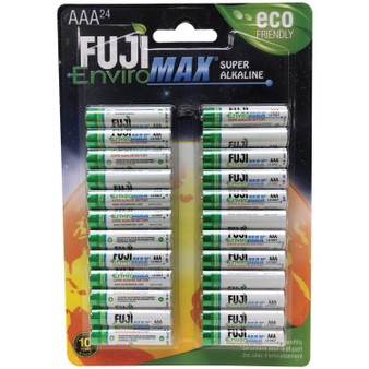 Enviromax(Tm) Aaa Super Alkaline Batteries (24 Pack) (FUJ4400BP24)
