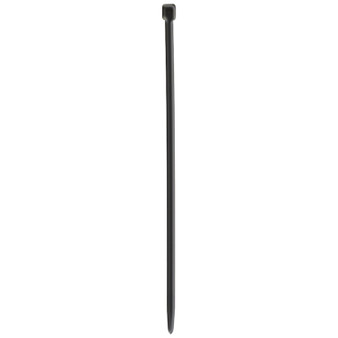 Temperature-Rated Cable Ties, 100 Pk (Black, 7.5") (EAS501052)