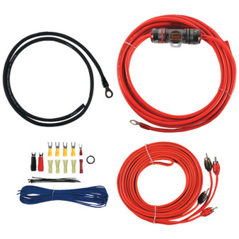 V6 Series Amp Installation Kit With Rca Cables (8 Gauge) (MECV6RAK8)