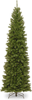10' North Valley® Spruce Pencil Slim Hinged Tree 26" Folding Stand (NRV7-505-100)