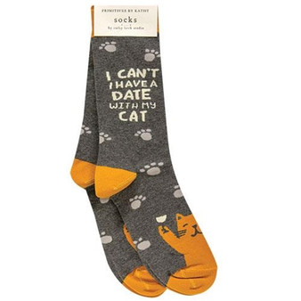 Date With My Cat Socks