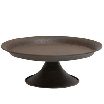 Brown Metal Plate Stand