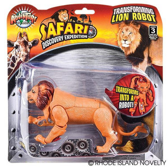 (AMROBLI) 5" Lion Robot Action Figure