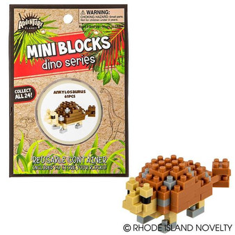(AMMBANK) Mini Blocks Ankylosaurus