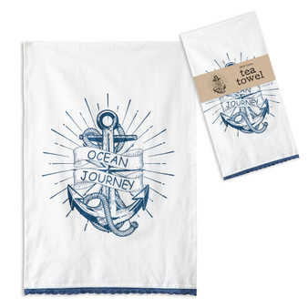 Ocean Journey Tea Towel (Box Of 4)