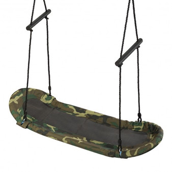 Saucer Tree Swing Surf Kids Outdoor Adjustable Swing Set (OP70325AG)