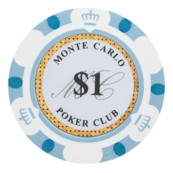 Monte Carlo 14 Gram Poker Chips (25 Pack) CPMC*25