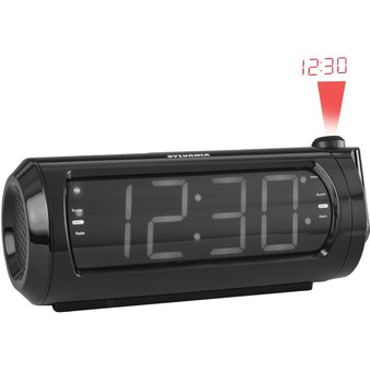 1.8" Jumbo-Digit Projection Dual-Alarm Clock Radio With Usb Charging (CURSCR1245USB)