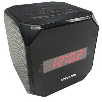 Cube Clock Radio (CURSCR1420BLK)