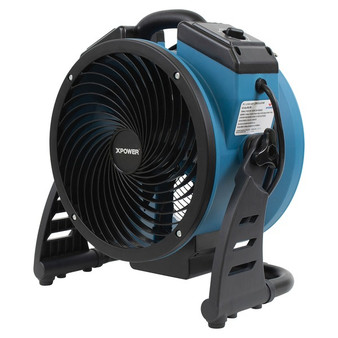 1,000-Cfm 11" Brushless-Dc-Motor Rechargeable Whole-Room Air Circulator And Utility Fan (XPOFC150B)