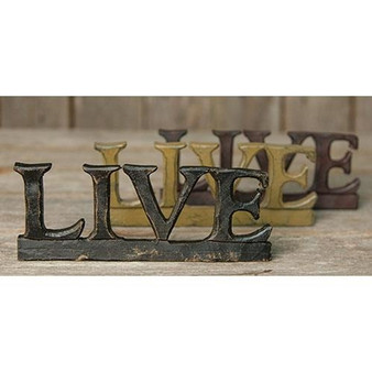 CWI Live Resin Sign - 6.24" - (Pack Of 3) "G16007"