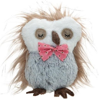 CWI Stuffed Owl With Bowtie "GADC2834"