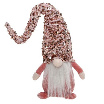 CWI Pink Sparkle Hat Gnome "GADC2962"