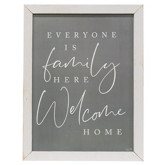 CWI Everyone Is Family Framed Print "GLUX187A"