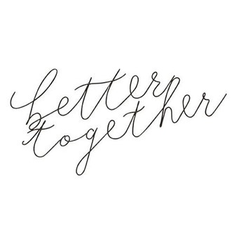 Better Together Wire Script Wall Words G65187