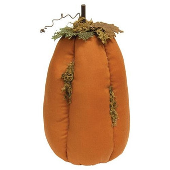 Mossy Orange Stuffed Pumpkin 11" GCS38017