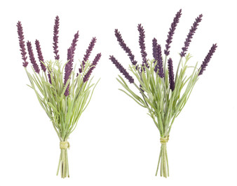 Lavender Bundle (Set Of 12) 10.5"H Plastic 70221DS