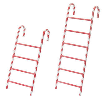 Ladder (Set Of 2) 18"H, 24"H Metal 80524DS