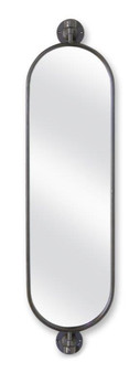 Wall Mirror 9.5"L X 36.25"H Metal/Glass 82204DS