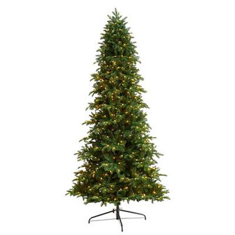 9' South Carolina Fir Artificial Christmas Tree With 750 Clear Lights And 3334 Bendable Branches (T3347)