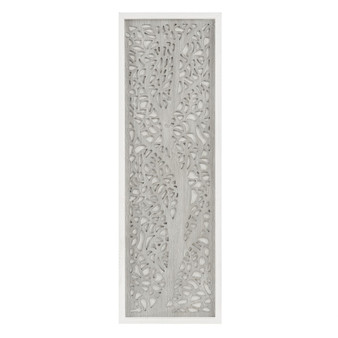 Laurel Branches Carved Wood Panel Wall Décor MP95B-0274