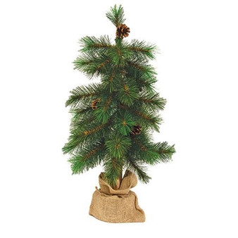 Royal Oregon Pine Tree With Burlap Base 24" FCC74786