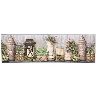 Garden Wall Border G01602 By CWI Gifts