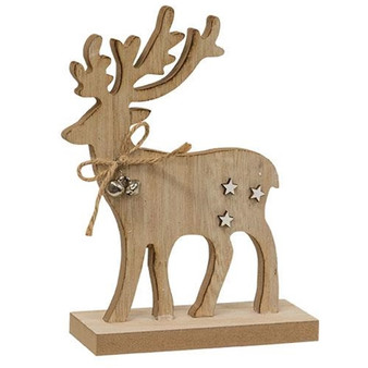 Nordic Star Reindeer On Base GM10753 By CWI Gifts