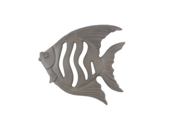 Cast Iron Angel Fish Kitchen Trivet 7" K-9034A-cast-iron