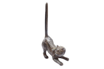 Cast Iron Cat Extra Toilet Paper Stand 10" K-1331-Cast-Iron-Toilet