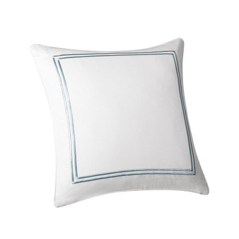 100% Cotton Square Pillow - Ivory HH30-497