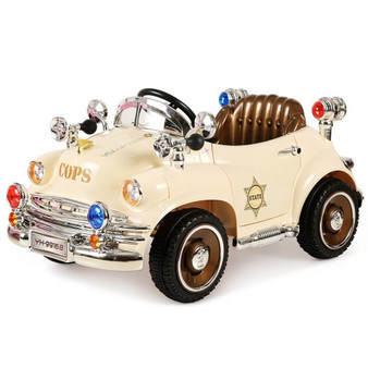 12V Battery Powered Classic Remote Control Kids Riding Car-Beige (TY572900YE)