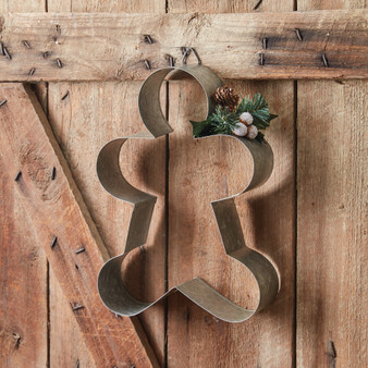 Gingerbread Cookie Cutter Wall Sign 370647