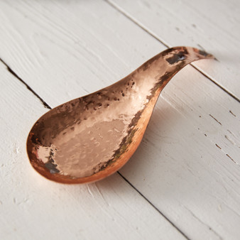 Stamped Copper Spoon Rest 370726