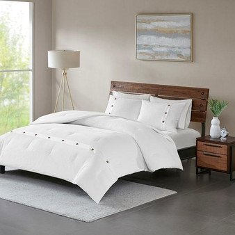 100% Cotton Waffle Weave Comforter Set - Full/Queen MP10-5624