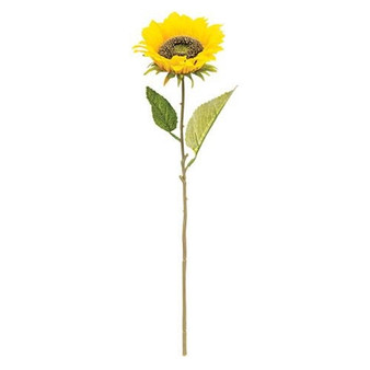 Blooming Sunflower Stem Yellow F18127