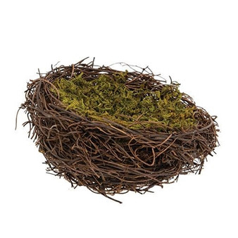 Vine & Moss Bird Nest 5.5" F18147