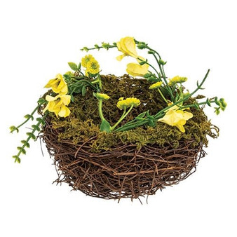 Moss & Vine Buttercup Bird Nest F18148