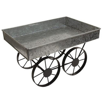 Metal Hay Wagon G54145 By CWI Gifts