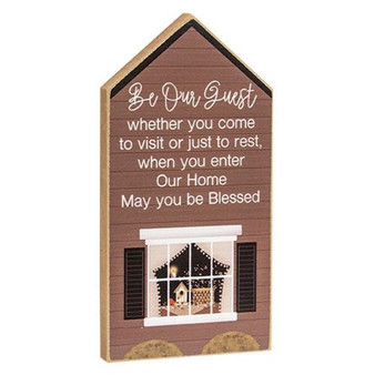 *Be Our Guest House Sitter GH36095 By CWI Gifts