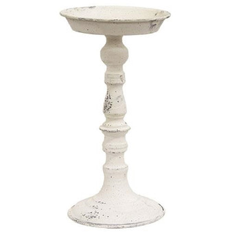 Shabby Chic Pillar Holder 11.5" H GHM5050 By CWI Gifts