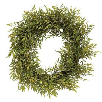 Green Smilax Wreath FV9824GN By CWI Gifts