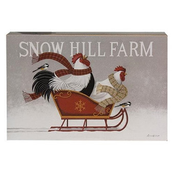 Snow Hill Farm Box Sign GH36032