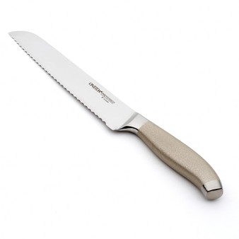 Stainless Steel Bread Knife (12) Peened (55329L20)